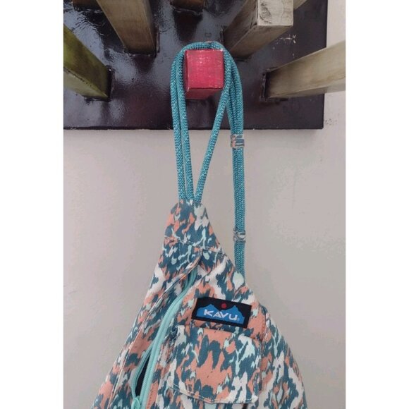 KAVU Rope Sling Crossbody Canvas Bag - Picture 2 of 8